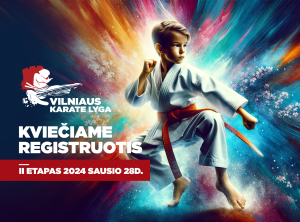 Vilniaus karate lyga II etapas